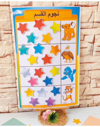 لوحة نجوم القسم