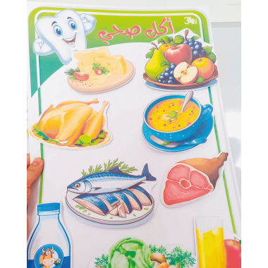 أكل صحي و غير صحي