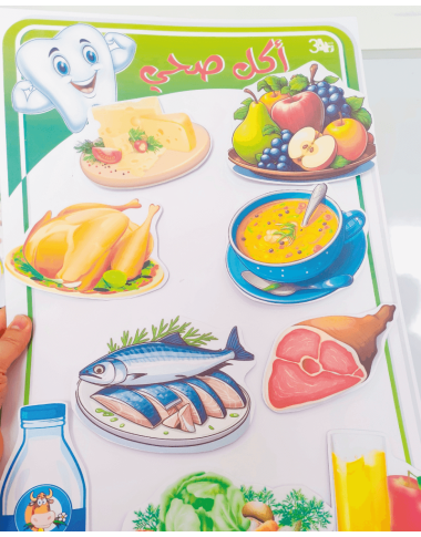 أكل صحي و غير صحي