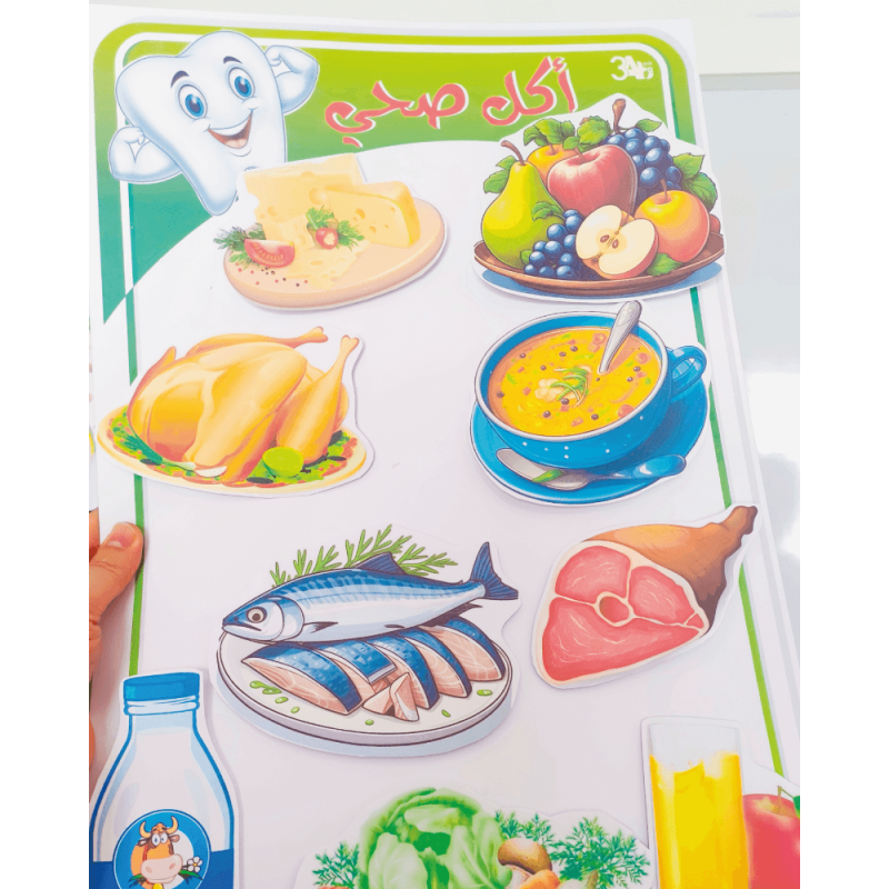 أكل صحي و غير صحي